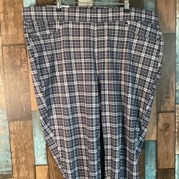 Seven7 pull on Pinterest stretchy plaid pants - Picture 2 of 16
